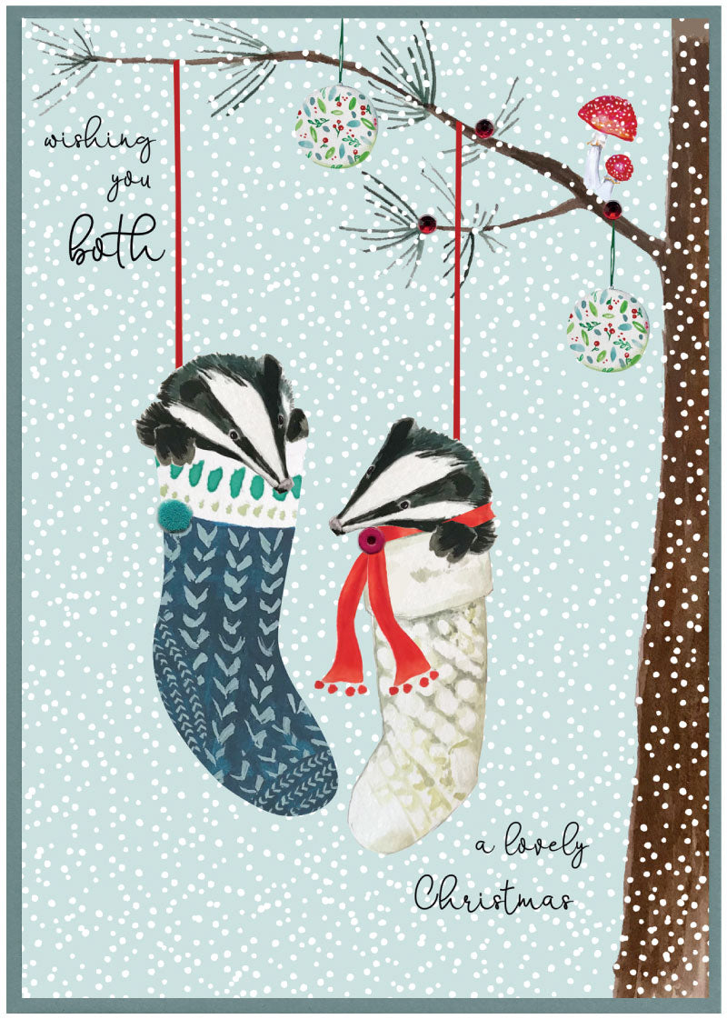 Wishing you both a lovely Christmas - Card