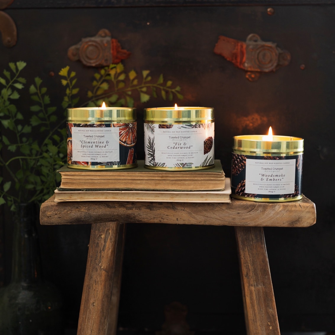 Fir & Cedarwood Natural Soy Wax Candle