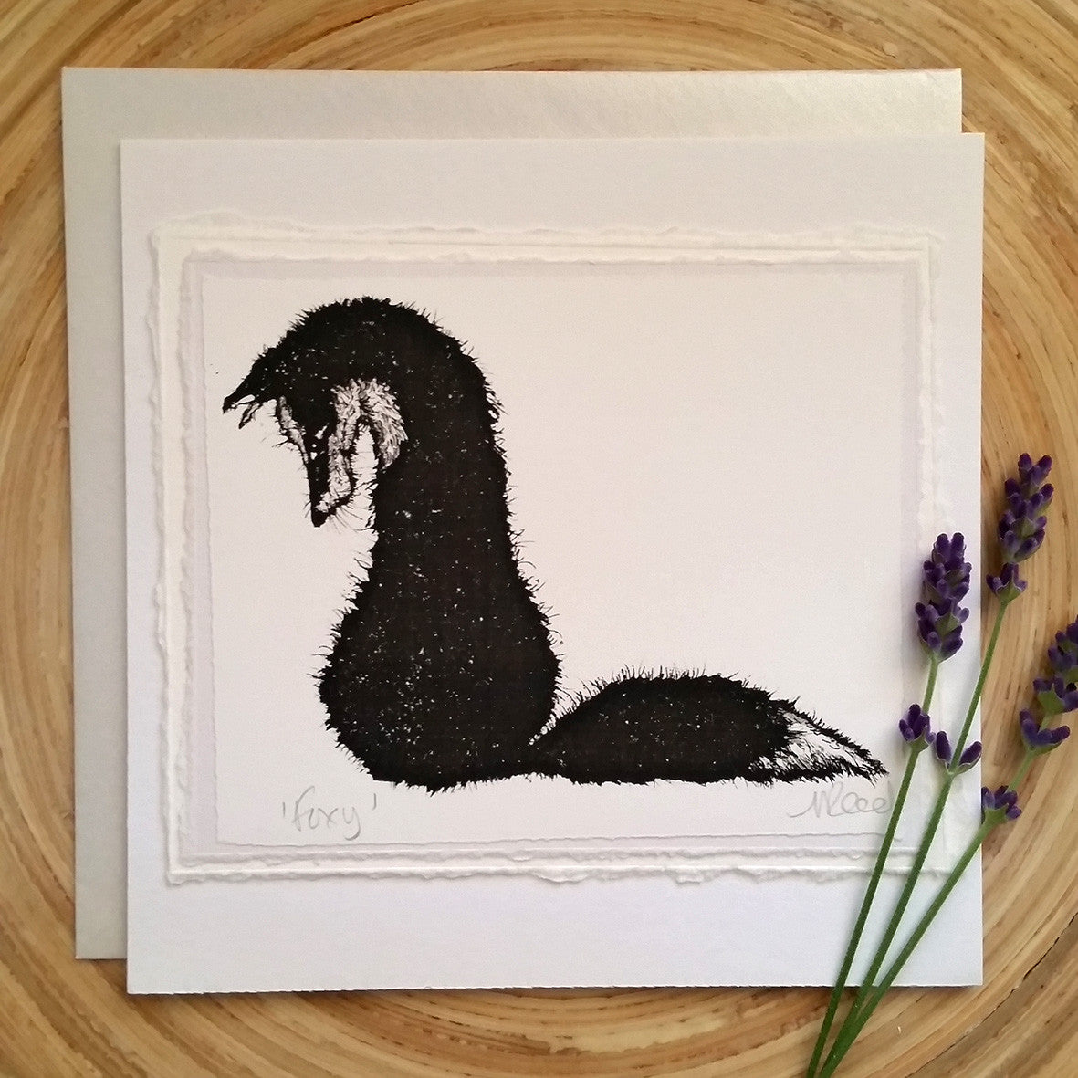 Foxy - Greetings Card
