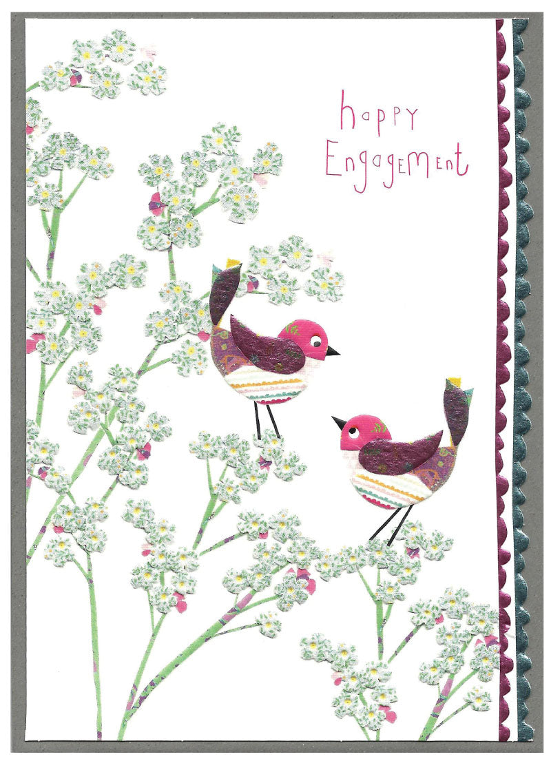 Happy engagement - card