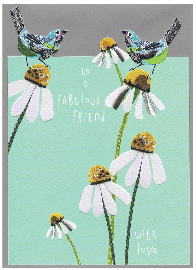 Fabulous Friend - Greetings card