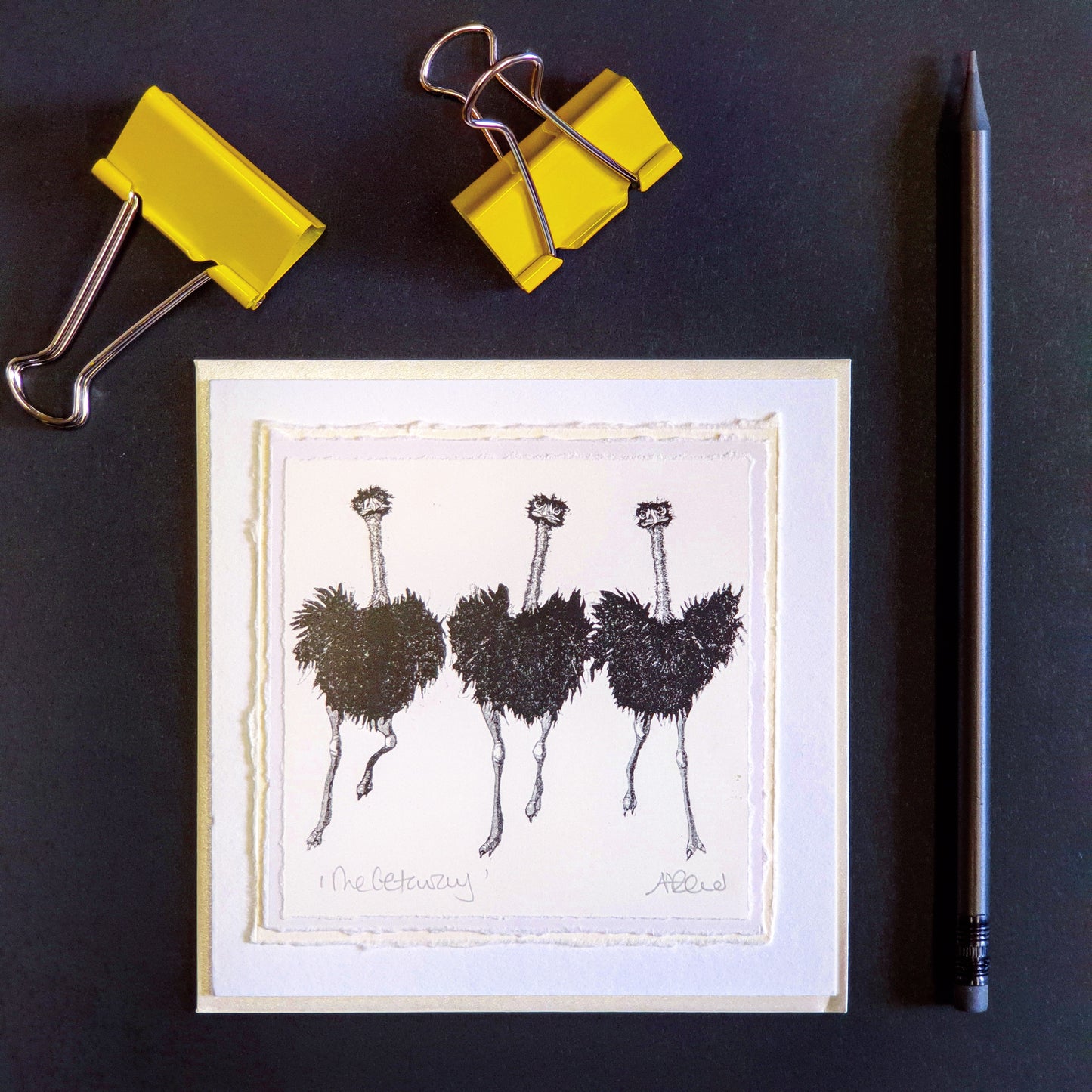 The Getaway - Greetings Card