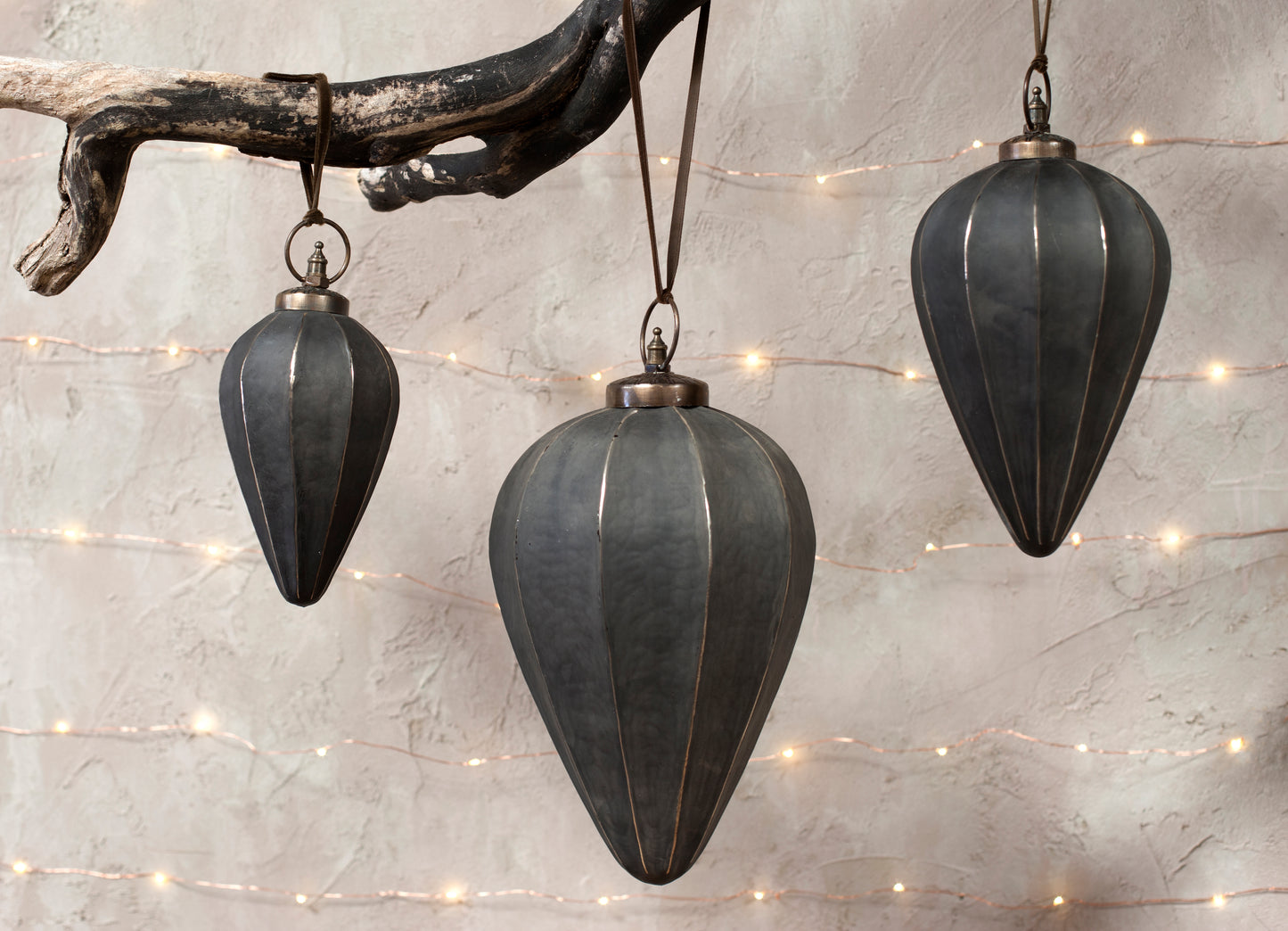 Khutu - Giant Bauble - Matt Slate
