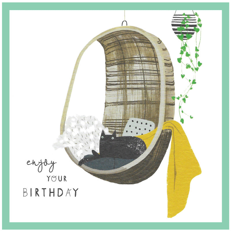 Enjoy your birthday - Greetings card