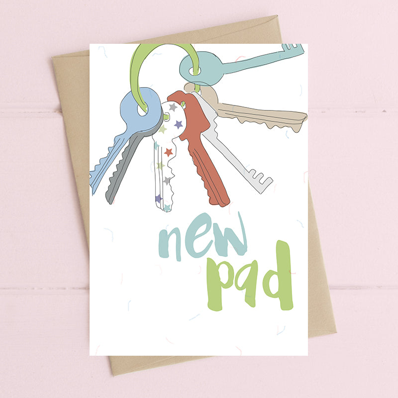 New Pad - Greetings Card