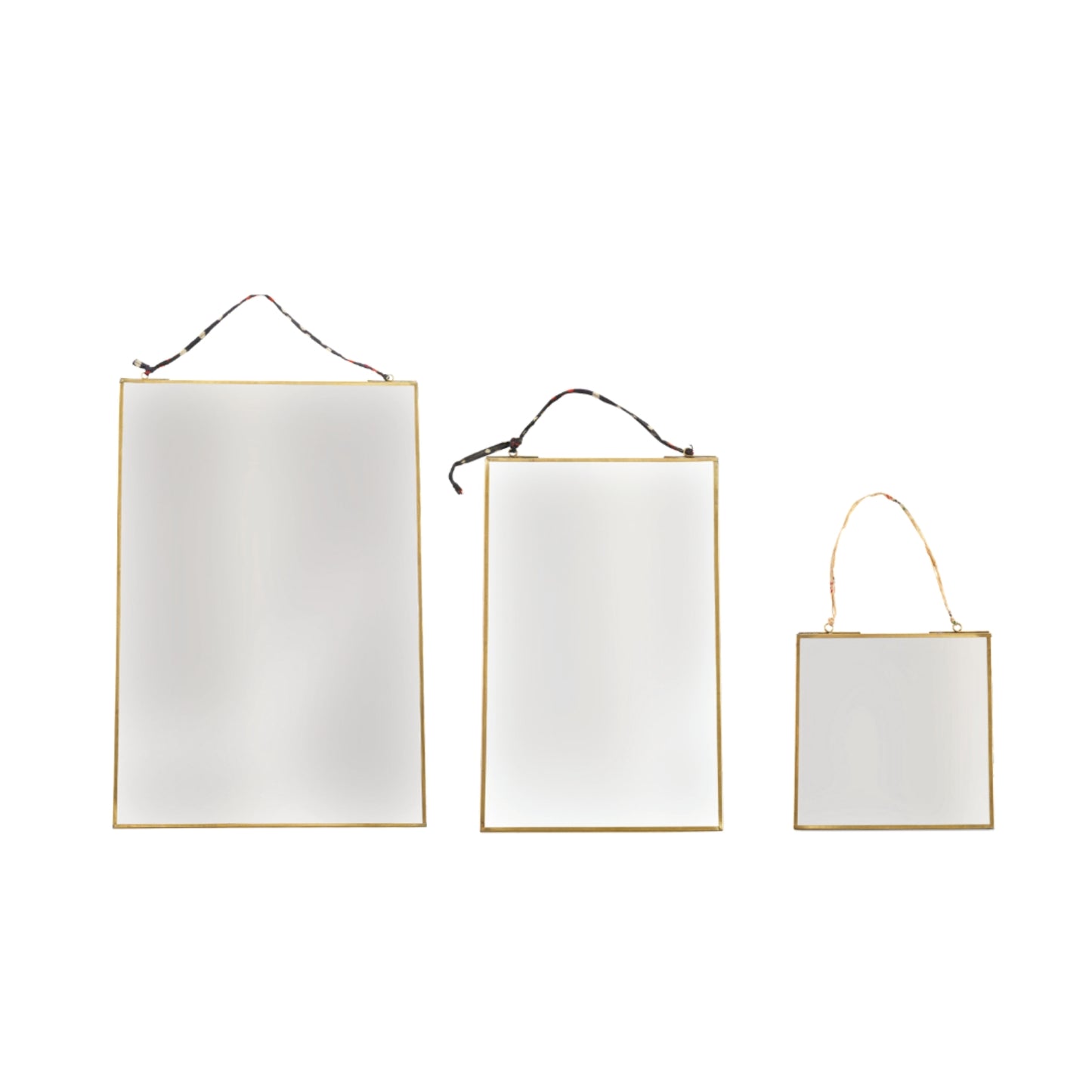 Kiko Antique Brass Mirror