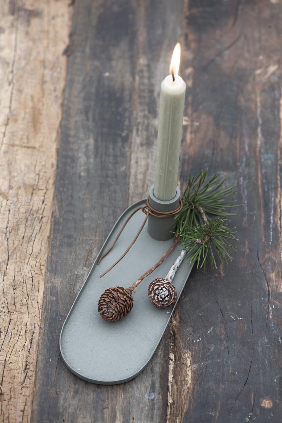 Candle discount holder tray