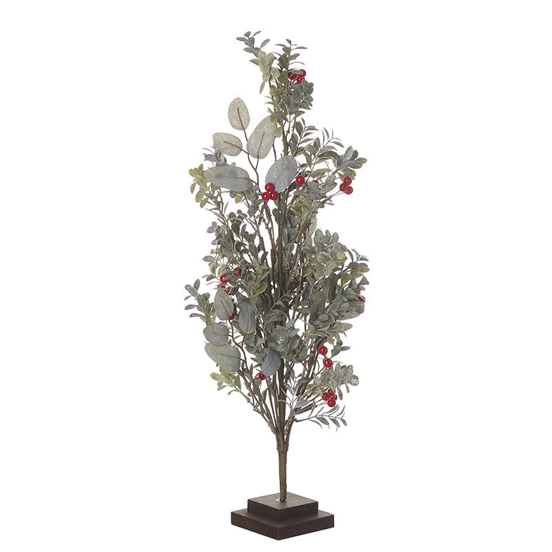 Eucalyptus & Red Berry Tree