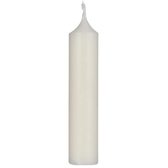 Short Rustic Dinner Candles - Pack of six