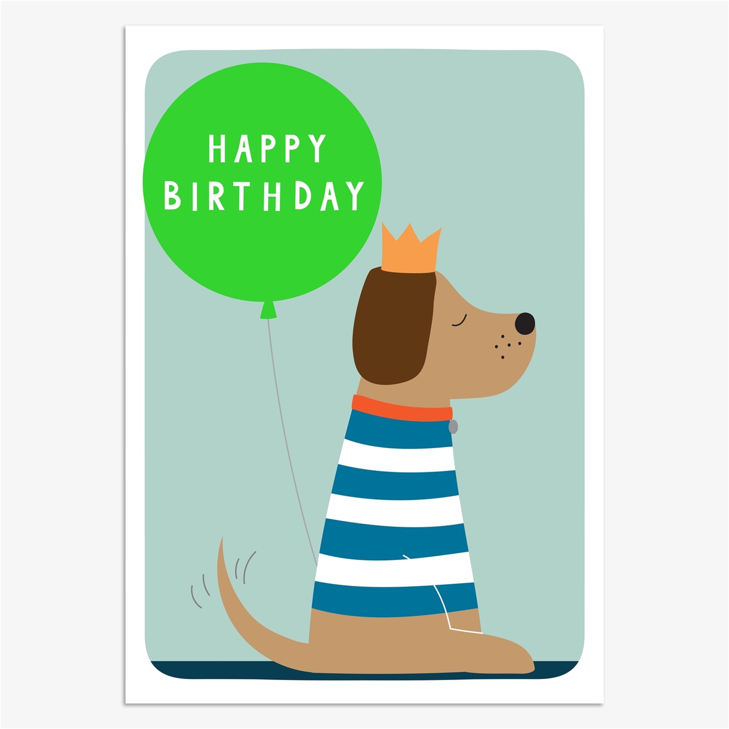 Happy Birthday - Dog Card