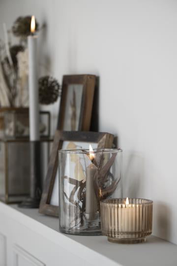 Short Rustic Dinner Candles - Pack of six