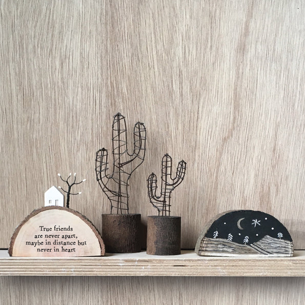 Rusty wire Cactus - small