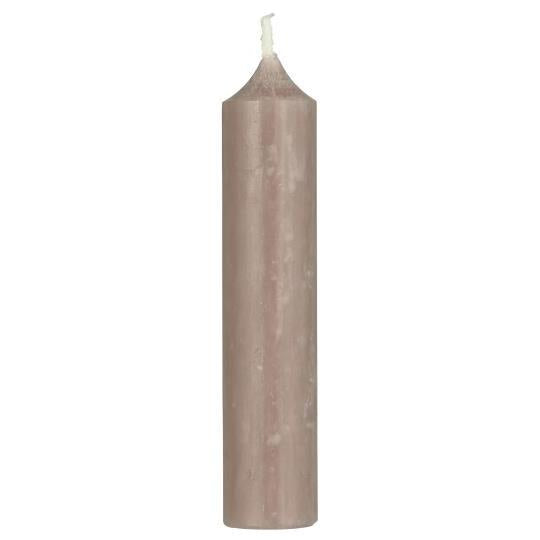 Short Rustic Dinner Candles - Pack of six