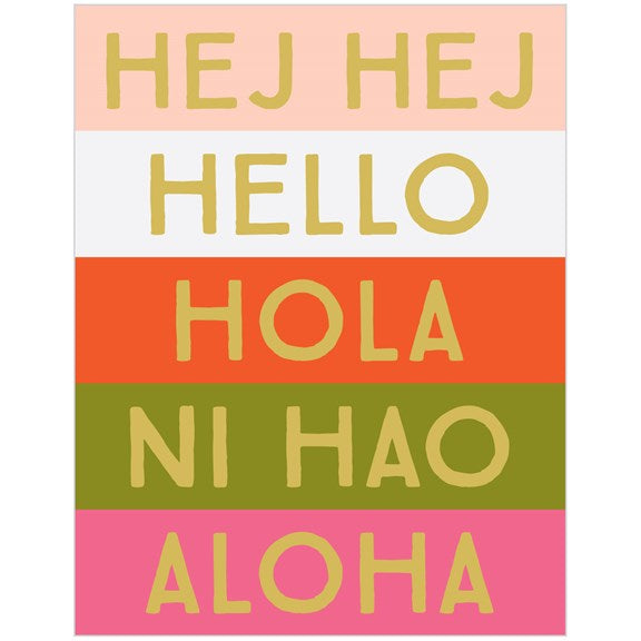 Hello - Card