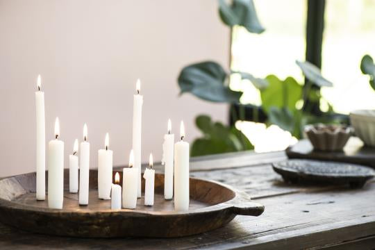 Short Dinner Candles - Pack of 6
