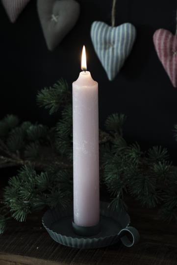 Zinc Candle Holder with handle