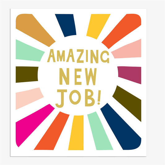 Amazing New Job - Card
