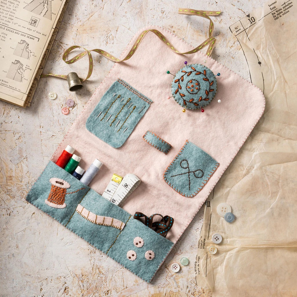 Sewing roll wool mix felt craft Kit