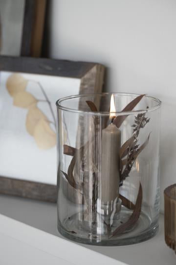 Short Rustic Dinner Candles - Pack of six