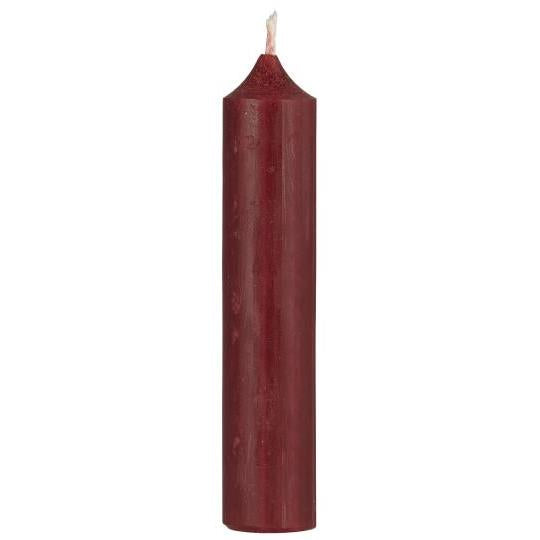 Short Rustic Dinner Candles - Pack of six