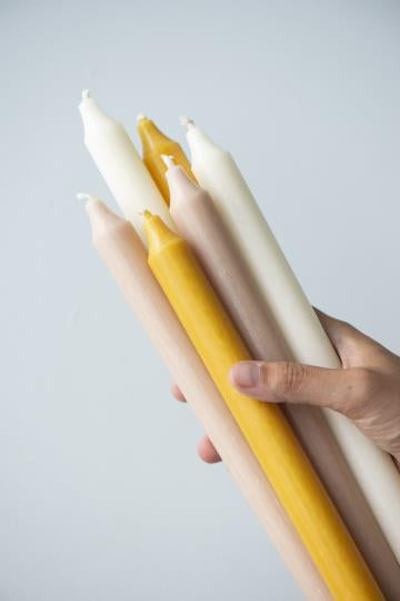 Rustic Dinner Candles - Tall - Pack of 6