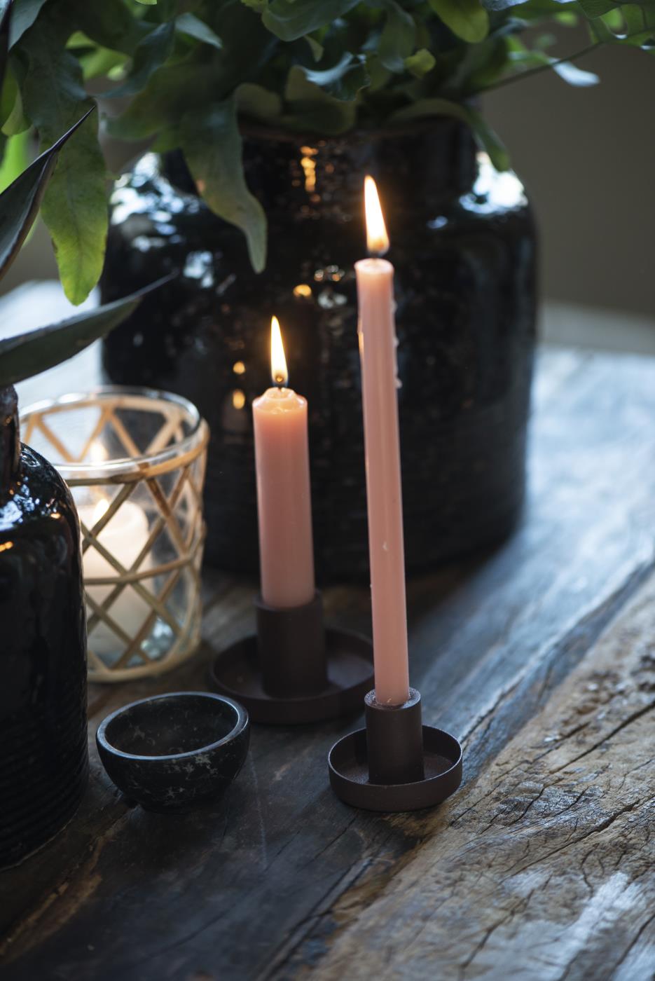 Short Dinner Candles - Pack of 6