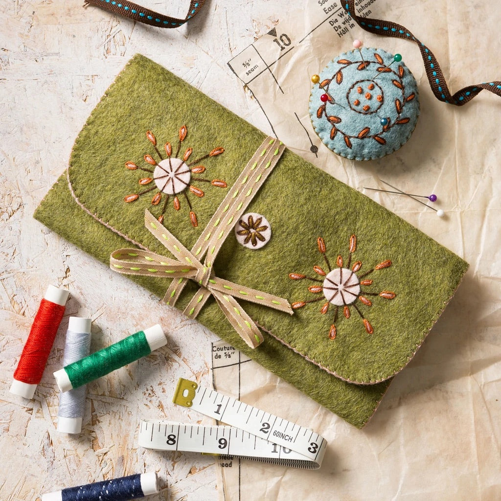 Sewing roll wool mix felt craft Kit