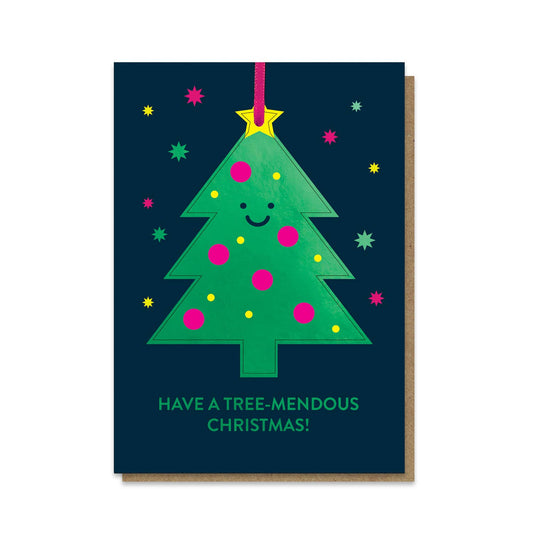 Christmas Tree Pop-out Christmas Bauble Card