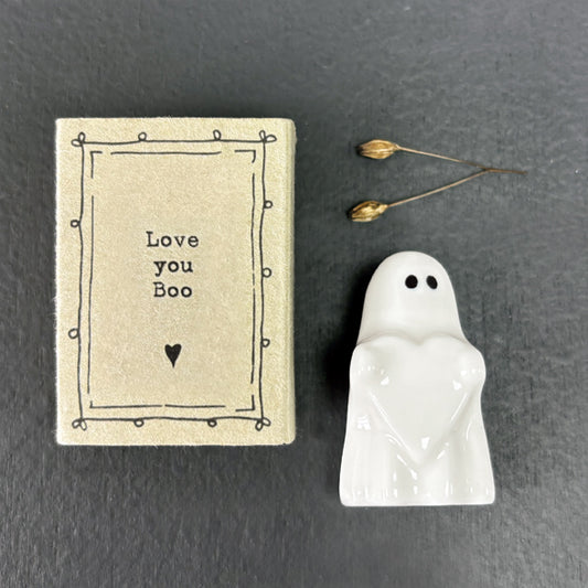 Love You Boo - Ghost Matchbox Keepsake