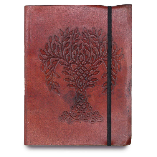 Leather Notebook - Journal - Sketchbook - Tree of Life