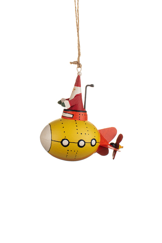 Yellow Submarine Santa