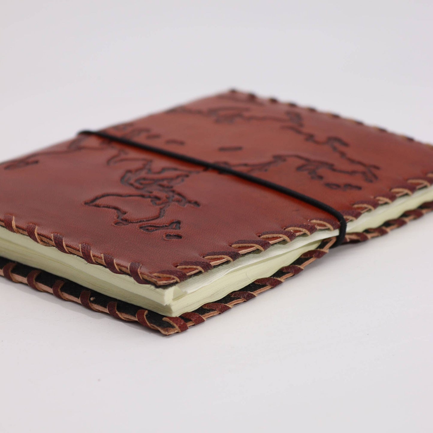 Travel Journal with wrap - Light Tan
