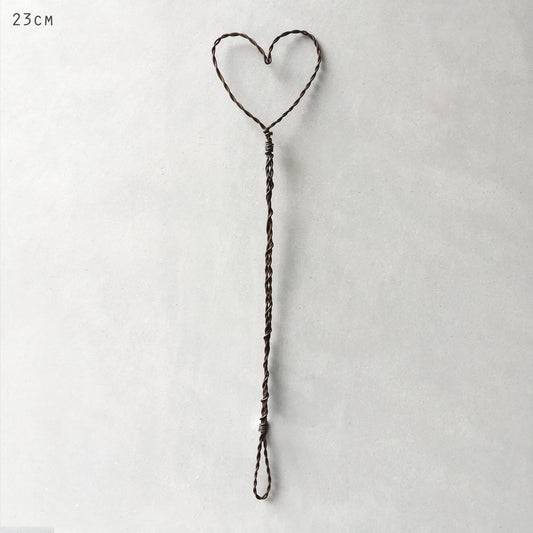 Rusty wire Heart