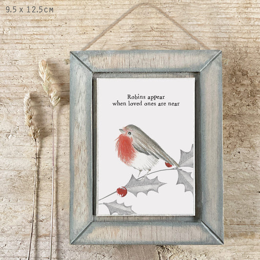 Robins Appear when Loved Ones are near