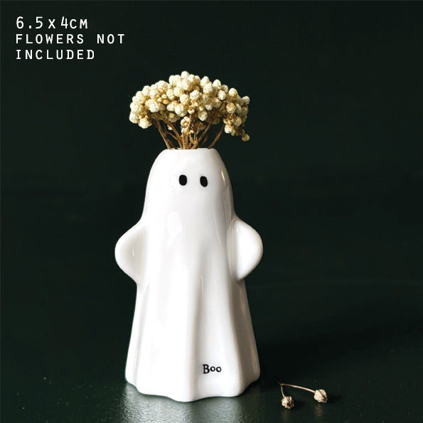 Porcelain Ghost Vase- Gift Boxed