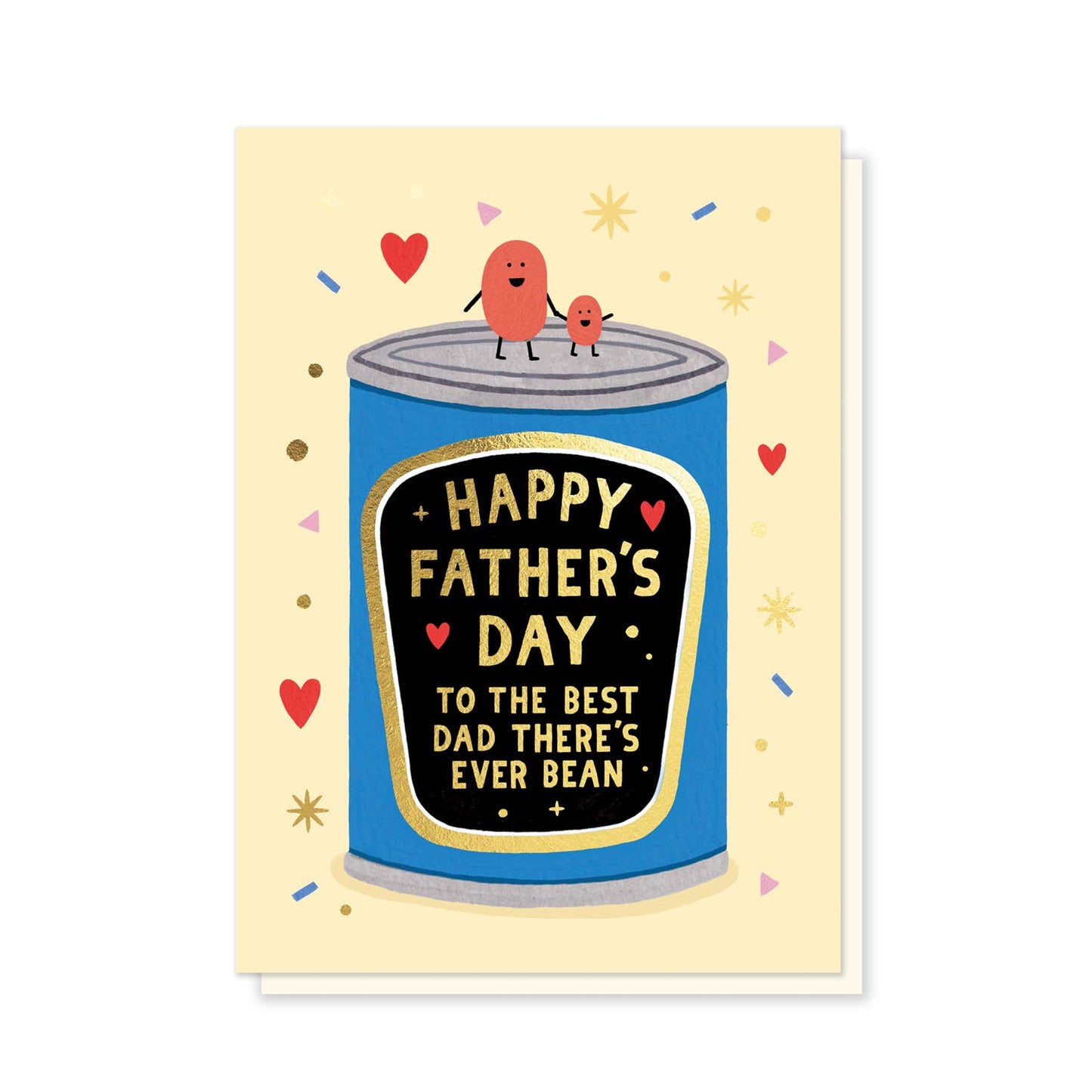 Daddy Bean Card | Fathers Day Card