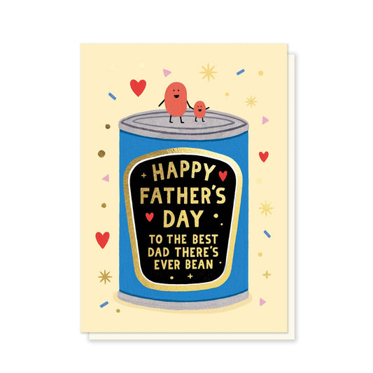 Daddy Bean Card | Fathers Day Card