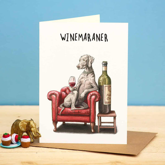Winemaraner - card