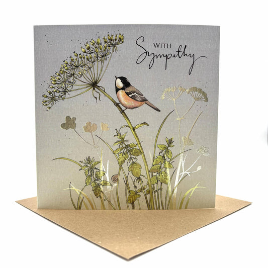 Sympathy Card - Wildflower