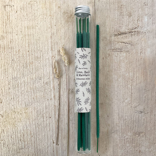 Incense Sticks- Lime, Mandarin & Basil
