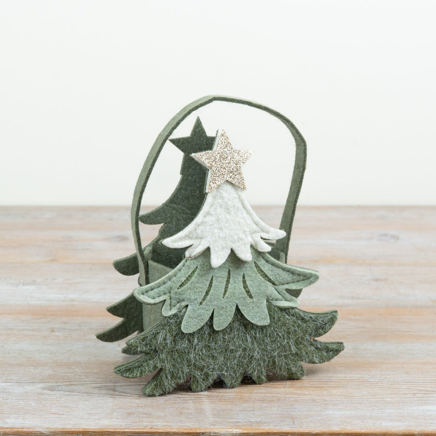Felt Christmas Tree Gift Bag - Two sizes