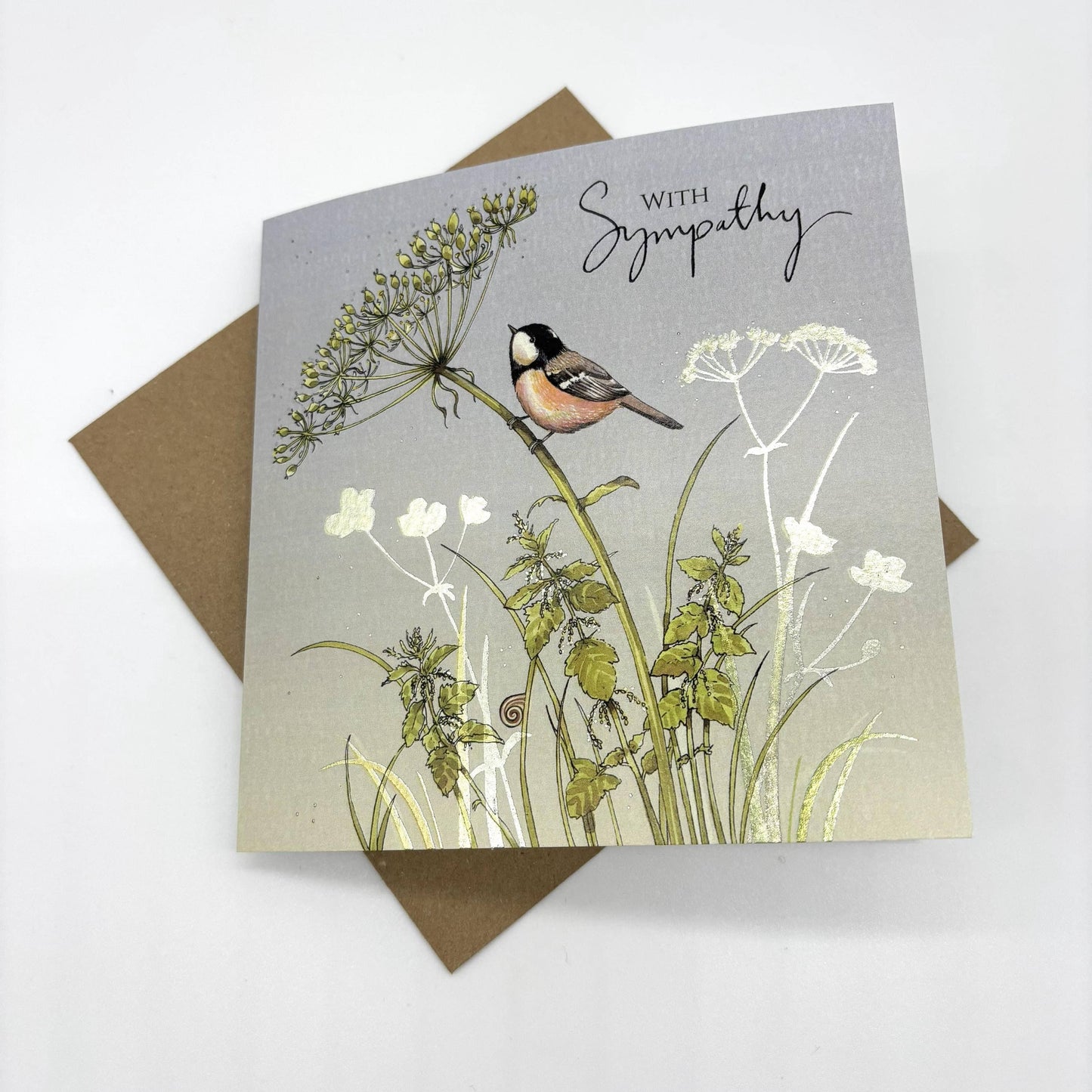 Sympathy Card - Wildflower