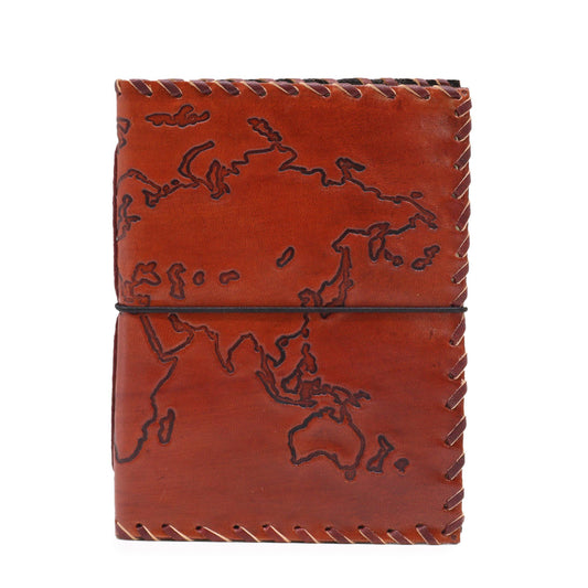 Travel Journal with wrap - Light Tan