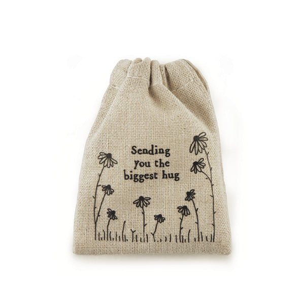 Small Drawstring Bag - Sending you the biggest hug
