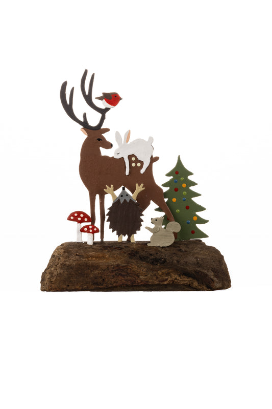 Deer and woodland animals
