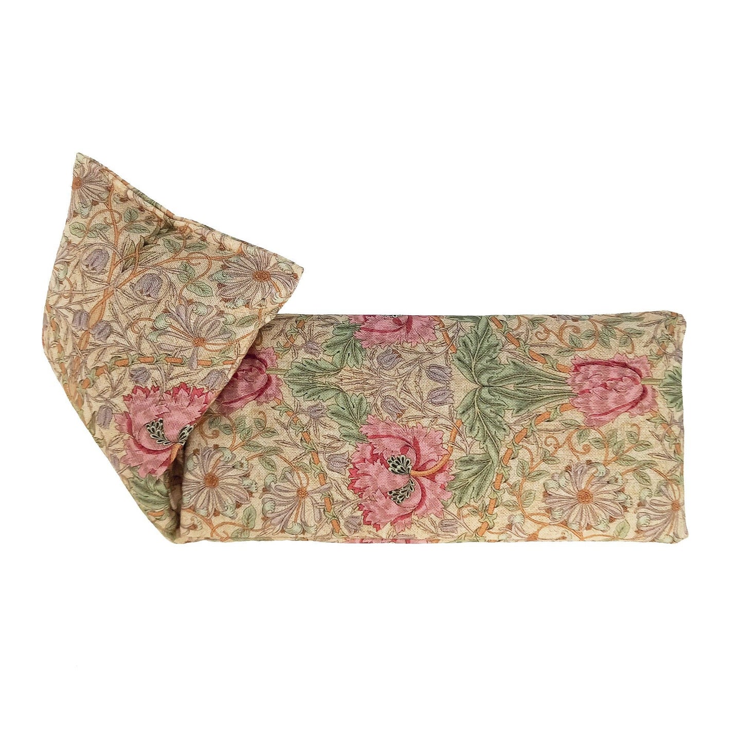 William Morris Honeysuckle Rose Cotton Wheat Bag: Lavender