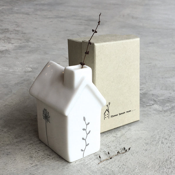 Porcelain Little House Vase