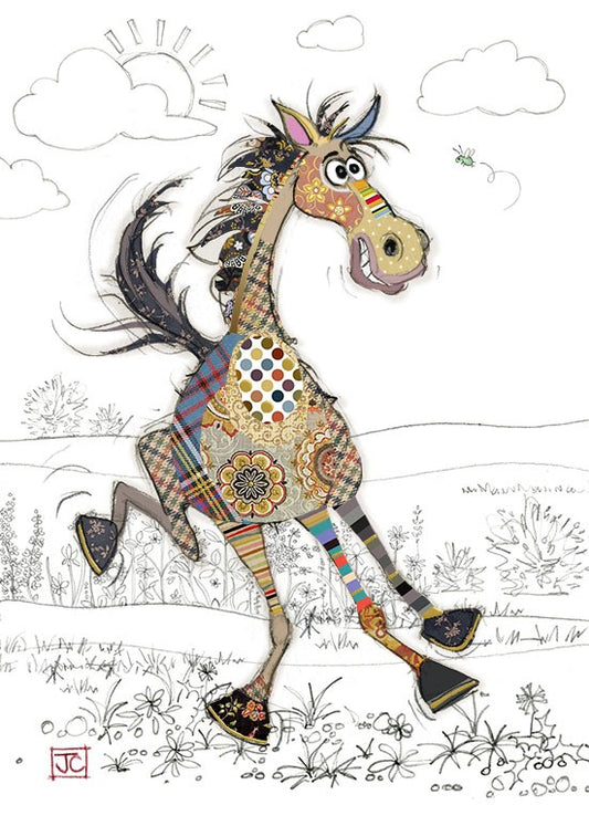 Herbie Horse - Blank Greetings card