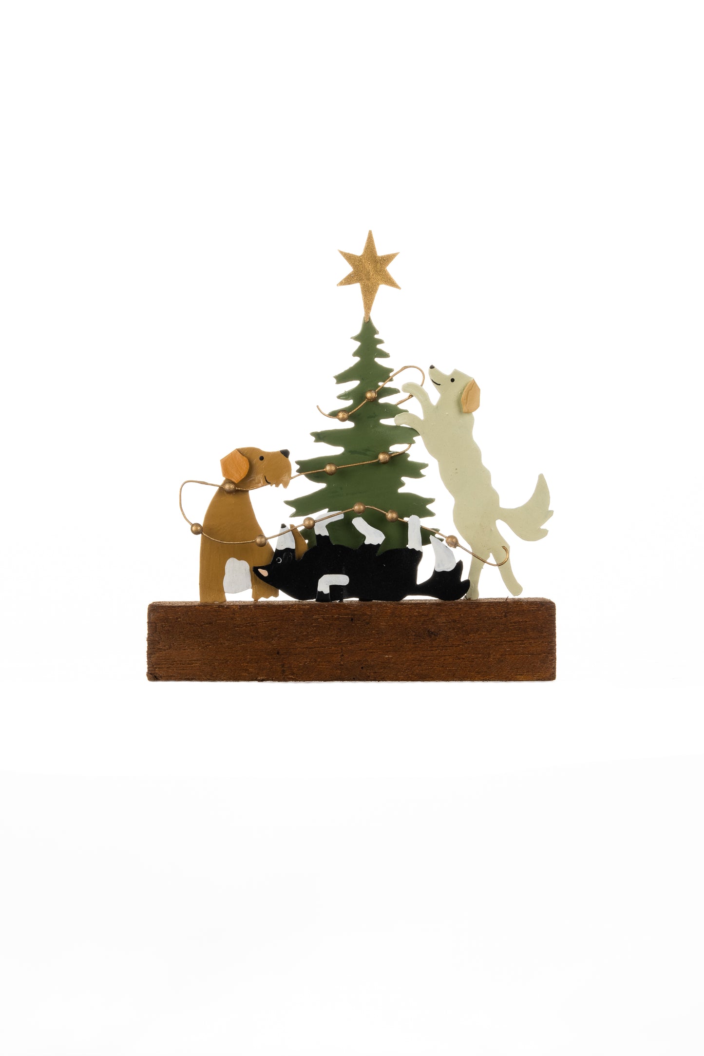 Dogs Dressing the Tree