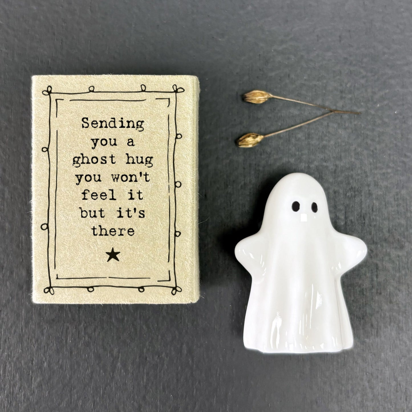 Sending You A Ghost Hug Matchbox Keepsake